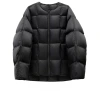 Down jacket, puff pastry, soft round-neck bread jacket, down jacket, new short Korean-style loose and fashionable coat for women in winter Application Scenario